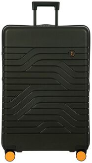 Bric's Ulisse Trolley Expandable Large olive hardcase koffer lichtgewicht koffer Groen - H 79 x B 53 x D 31 cm