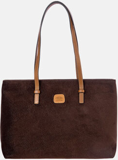 Bric's Vittoria Life shopper brown tabac Bruin