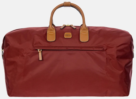 Bric's X-bag Holldall weekendtas bordeaux Donker rood