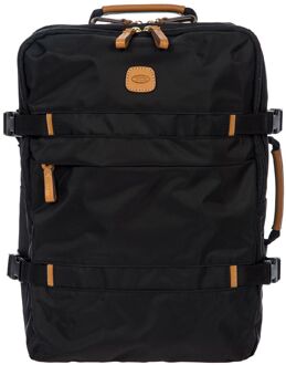 Bric's X-Travel Backpack black handbagage Zwart - H 42 x B 30 x D 17 cm