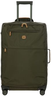 Bric's X-Travel Trolley 70 olive zachte koffer lichtgewicht koffer Groen - H 71 x B 44 x D 25 cm