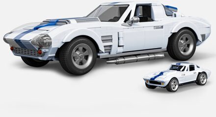 Brick Shop Hot Wheels Elite Series Building Set 1/16 Corvette Grand Sport