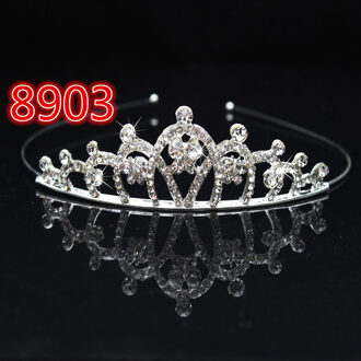 Bridal Wedding Crystal Tiara Hoofdband Party Prinses Prom Crown Kids Meisje Haarband Haar Accessiories Ll @ 17 8903