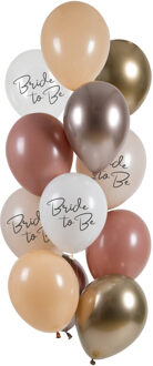 Bride To Be Ballonnenmix 12st (33cm) Multikleur - Print