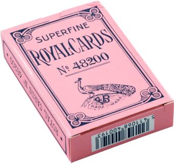 Bridge Bond Speelkaarten hondjeskaarten geplastificeerd blauw of roze