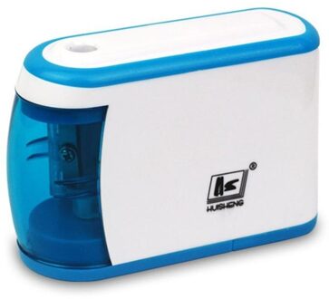 Briefpapier Elektrische Puntenslijpers Schoolbenodigdheden Automatische Puntenslijper Voor Kinderen Kantoor Woonaccessoires Kits HS915 Blauw