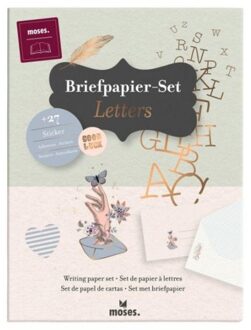briefpapier Letters junior A5 68-delig Multikleur