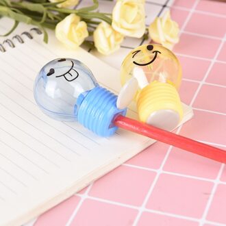 Briefpapier Schoolbenodigdheden 6*4*2.5Cm 1Pcs Lamp Stijl Emotie Plastic Puntenslijper Kids