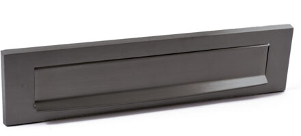 Briefplaat Ellen Pvd Gun Metal - 95162015