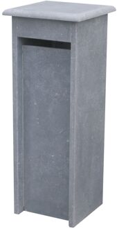 Brievenbus Alicante Hat - Natuursteen - Blauwe Hardsteen - 34x103x34cm