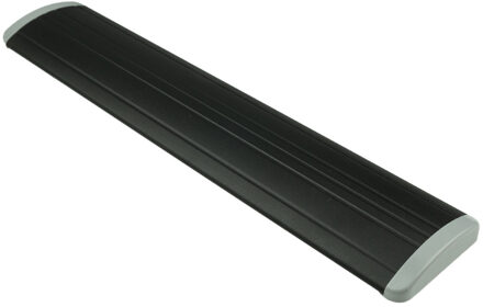 Brievenbus klep/tochtklep zwart 34 x 7 cm aluminium - Brievenbussen