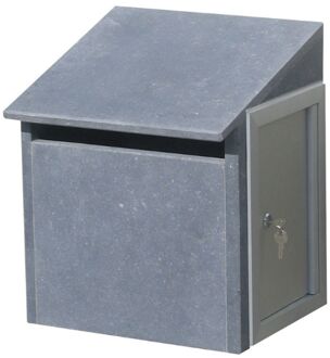 Brievenbus Malaga Rechts - Natuursteen - Blauwe Hardsteen - 30x40x28cm