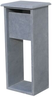Brievenbus Staande Brievenbus Madrid Hat - Natuursteen - Belgische Blauwe Hardsteen - 40x103x32cm
