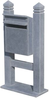 Brievenbus Staande Venice - Natuursteen - Belgische Blauwe Hardsteen - 56x110x32cm
