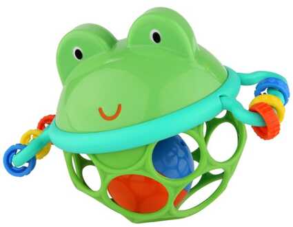 Bright starts Oball aangrijpbal Jingle & Shake frog