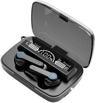 Brightside Draadloze Hoofdtelefoon Met Microfoon Bluetooth 5.1 Tws Headset Noise Cancelling Stereo Touch Oortelefoon Bluetooth Oordopjes earphone zwart