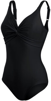 Brigitte 1 Piece Badpak Dames - Black - Maat 38