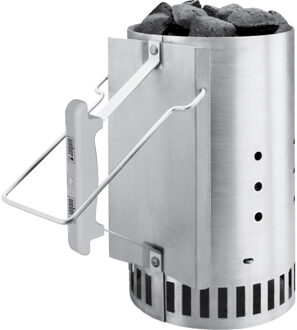 Brikettenstarter Zilver