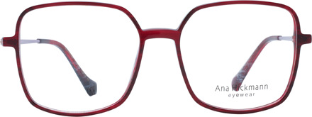 Bril AH6463T 54E02 Rood - One Size