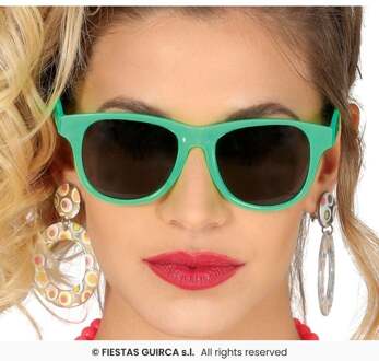 Bril Blues Brothers Neon Green Groen