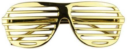 Bril Disco screen goud Goud - Brons