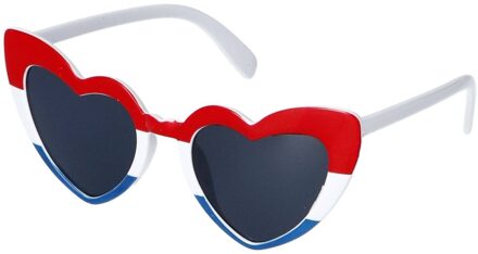 Bril Hart Rood-Wit-Blauw