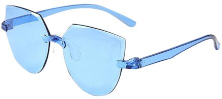 Bril Zonnebril Vrouwen Snoep Gradiënt Kleurrijke Vintage Frameloze Multilaterale Vormige Zonnebril Oculos De Sol Feminino