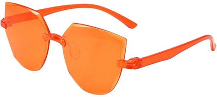Bril Zonnebril Vrouwen Snoep Gradiënt Kleurrijke Vintage Frameloze Multilaterale Vormige Zonnebril Oculos De Sol Feminino
