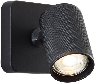 Briljant Marty Wandlamp - Zwart