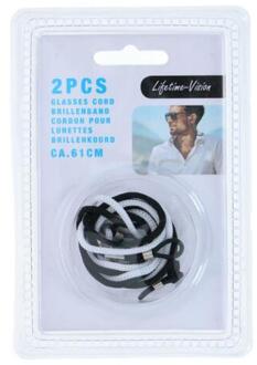 Brillenkoordset 2-delig verschillende