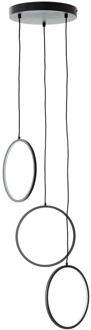 Brilliant Hanglamp Chaumont Zwart ⌀40cm 24w