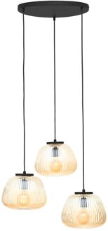 Brilliant Hanglamp Kaizen Amber ⌀40cm 3xe27