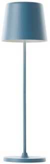 Brilliant Kaami Tafellamp - Ø 10 cm - Blauw