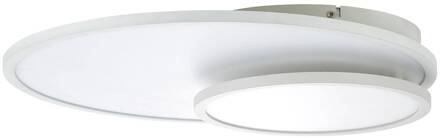 Brilliant lamp Bility LED plafondpaneel 61x45cm wit easyDim | 1x 36W LED geïntegreerd, (3960lm, 3000K) | Schaal A ++ tot E | EasyDim: dimbaar met conventionele lichtschakelaars
