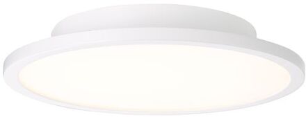 Brilliant lamp Ceres LED plafondpaneel 25cm wit | 1x 10W LED geïntegreerd, (1000lm, 3000K) | Schaal A ++ tot E | Zwevende optiek door vlakke constructie
