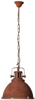 Brilliant lamp Jesper hanglamp 38cm roestkleurig glas | 1x A60, E27, 60W, geschikt voor standaardlampen (niet inbegrepen) | Schaal A ++ tot E | Ketting kan worden ingekort