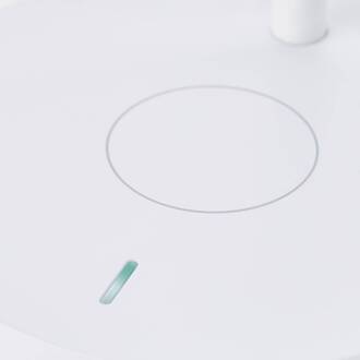 Brilliant LED bureaulamp Illa, wit