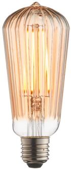 Brilliant ledfilamentlamp amber ST64 E27 4W
