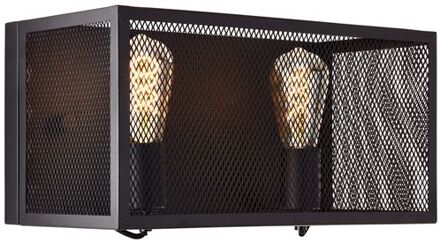 Brilliant Maze Wandlamp Zwart