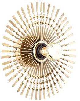 Brilliant Mendoza Plafondlamp - Ø 33 cm Goud