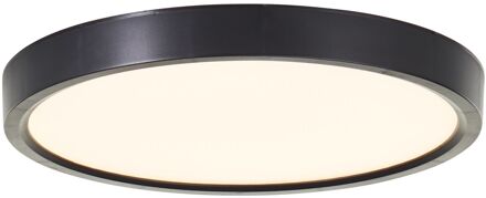 Brilliant Plafondlamp Galo Zwart ⌀23cm 12w