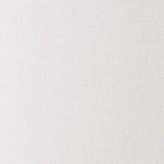 Brilliant Tafellamp Ilysa stoffen kap wit, keramische voet wit, blauw