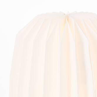 Brilliant Vloerlamp June met kartonnen kap, wit