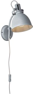 Brilliant wandlamp Jesper - max 60W - beton grijs