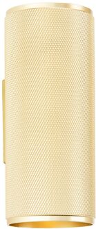 Brilliant Wandlamp Marty Zwart Messing 2xgu10 5w