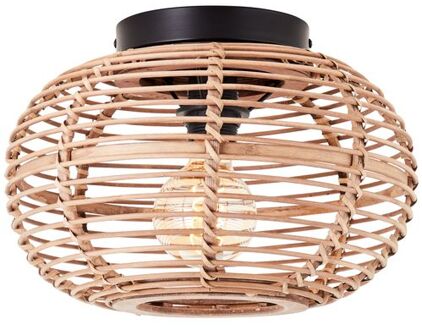 Brilliant Woodball Plafondlamp Ø 32 cm Bruin, Zwart