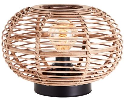 Brilliant Woodball Tafellamp Ø 32 cm Bruin, Zwart