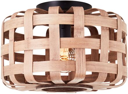 Brilliant Woodline Plafondlamp Ø 36 cm Crème, Zwart