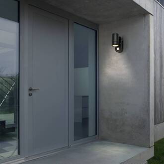 Briloner Buitenwandlamp 3789015, zwart, kunststof, GU10