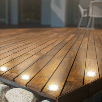 Briloner LED inbouwspot 3913032 IP67 12V 3x uitbreiding 3cm roestvrij staal